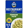 thumbnail image 1 of Kraft Mac and Cheese Restaurant Edition Macaroni and Cheese, 1 Box, for Easy Mealtime Solutions, Parmesan Pesto Flavored, Made with Real Cheese, No Artificial Flavors, Preservatives or Dyes, 9.5 oz, 1 of 15