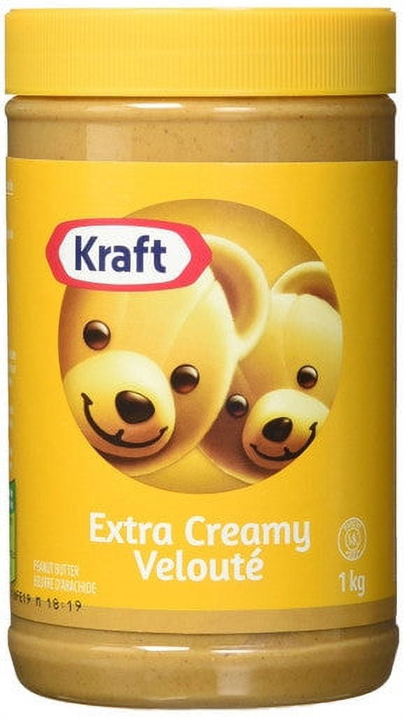 Kraft Peanut Butter Extra Creamy 1kg