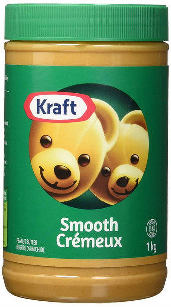 Kraft Peanut Butter Smooth, 1 Kg/35oz., {Imported From Canada