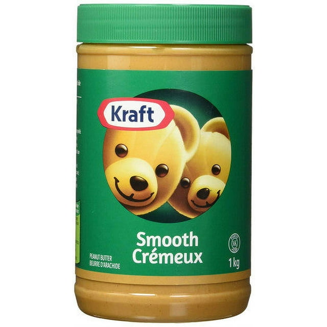 Kraft Peanut Butter Smooth, 1 Kg/35oz., {Imported From Canada