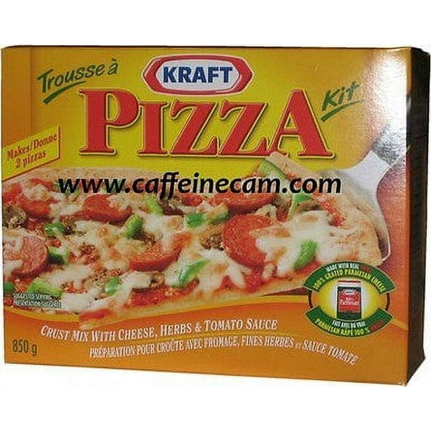 Kraft Pizza Kit, 850g/30oz., 2 Kits = 4 Pizzas {Imported from Canada