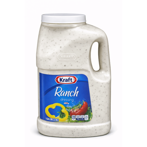 Kraft Ranch Dressing, Classic Creamy Ranch Flavor, 1 Gallon (128 oz)