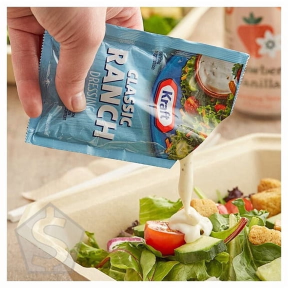 Kraft Ranch Dressing Packet 1.5 oz. - 60/Case
