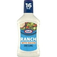 thumbnail image 1 of Kraft Ranch Dressing with Bacon, 16 fl oz Bottle, 1 of 15