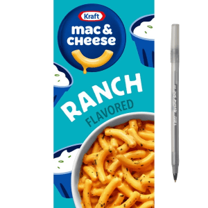 Kraft Ranch Flavored Mac & Cheese Macaroni and Cheese Dinner, Box