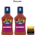 thumbnail image 1 of Kraft Raspberry Vinaigrette, 8 fl oz, 1 of 14
