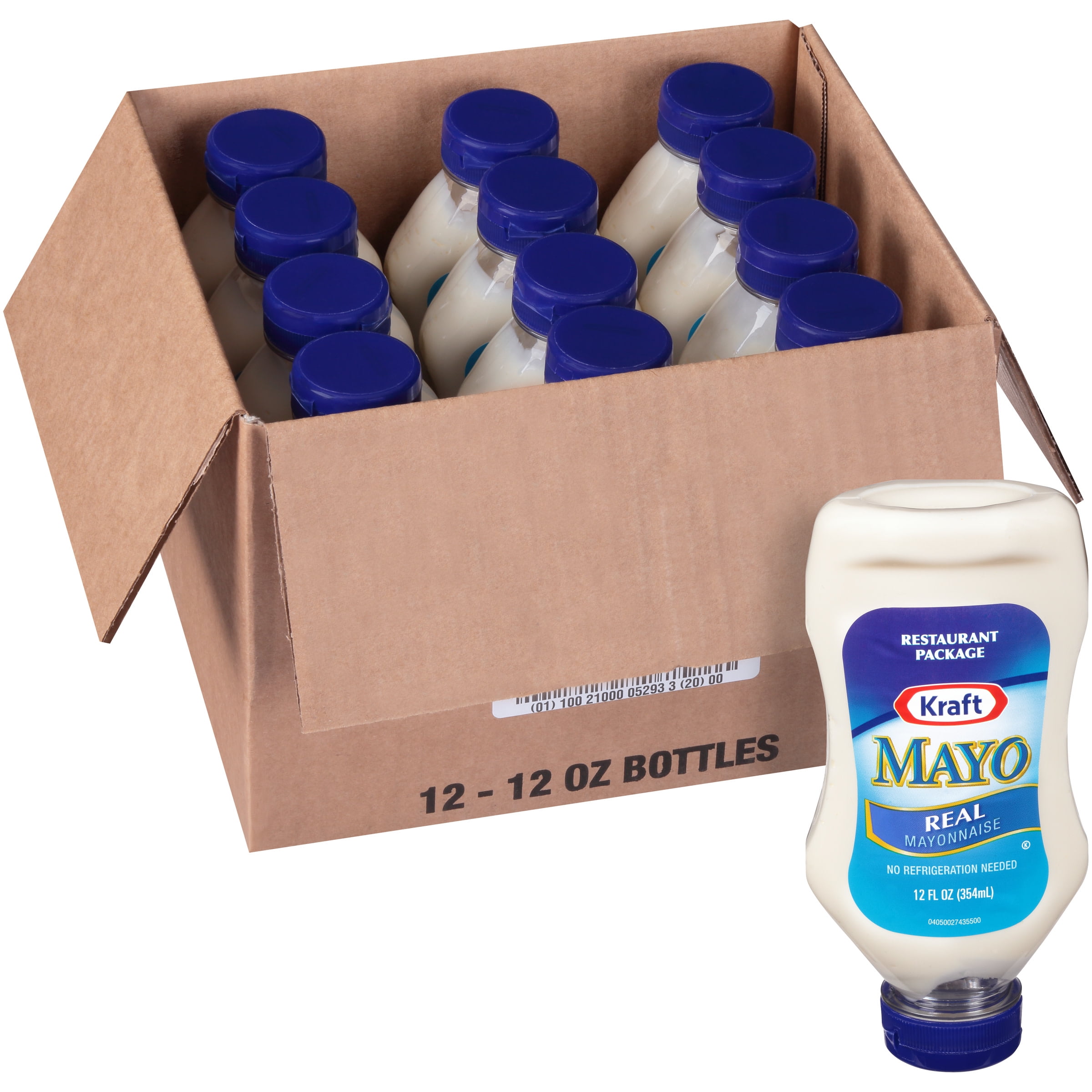 Kraft Real Mayonnaise, 12 ct Casepack, 12 oz Bottles