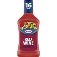 thumbnail image 1 of Kraft Red Wine Vinaigrette, 16 fl oz Bottle, 1 of 14