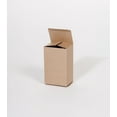 thumbnail image 1 of Kraft Reverse Tuck Folding Carton 2 x 2 x 4" [Pye-Lock Tuck for Positive Locking] 1000/cs, 1 of 1