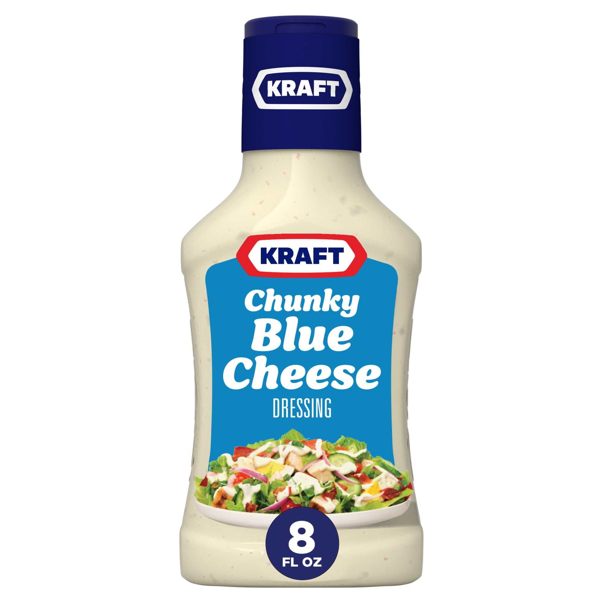 Kraft Roka Blue Cheese Dressing, 8 fl oz (Package May Vary)