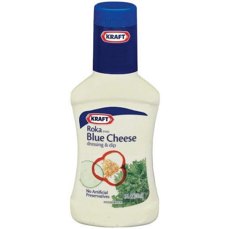 kraft blue cheese dressing Roka Salad (Pack of 2) 16 oz Bottles : Grocery & Gourmet Food Kraft Roka Blue Cheese Dressing adds deliciously bold blue cheese flavor to almost anything Kraft Single-Serve Salad Dressing, 60