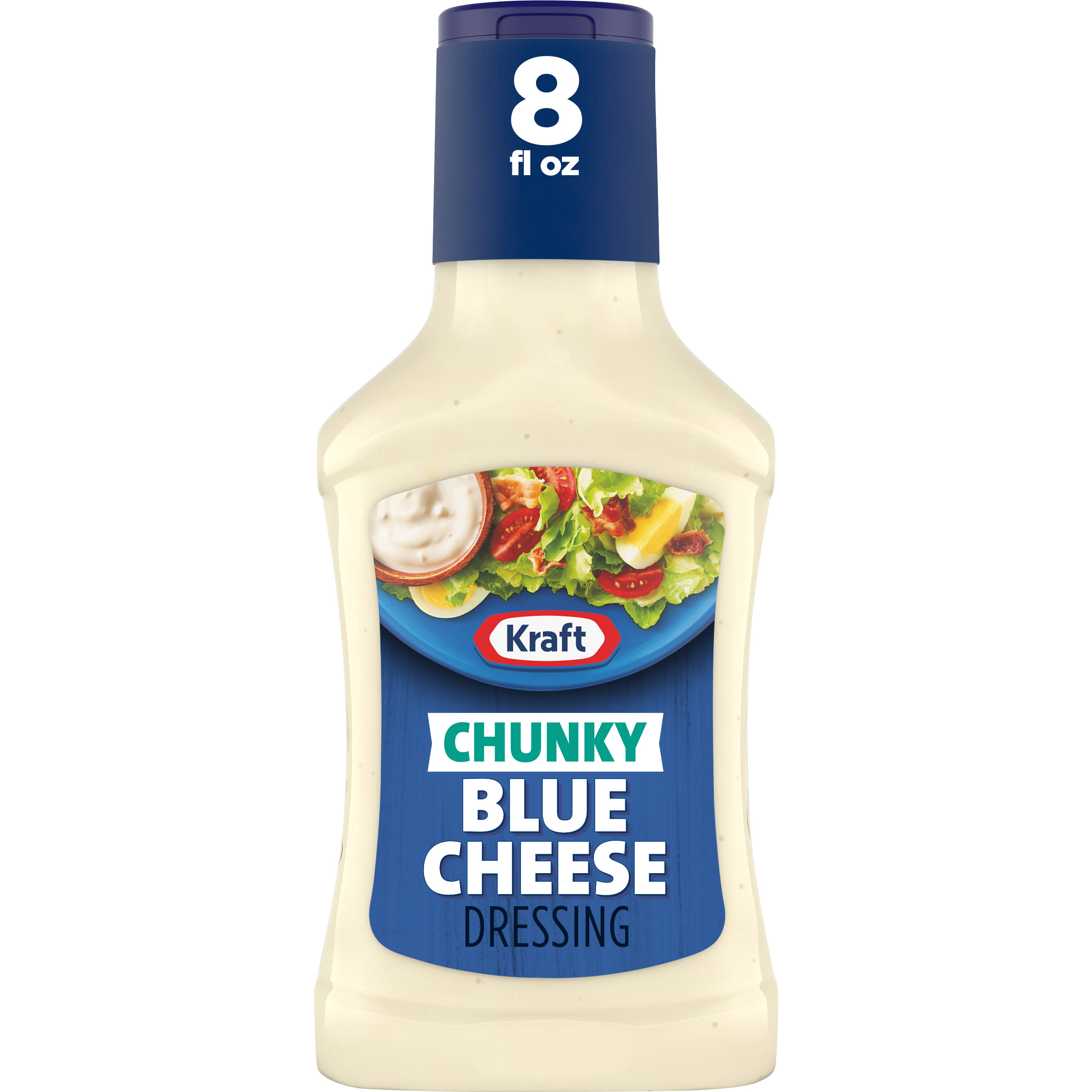 Kraft Roka Blue Cheese Salad Dressing, 8 fl oz Bottle - image 1 of 10