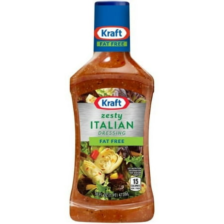 Kraft Salad Dressing: Free Zesty Italian (Pack of 2)