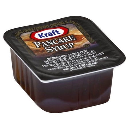 Kraft Single Serve Pancake Syrup, 1.4 Ounce -- 120 per Case.