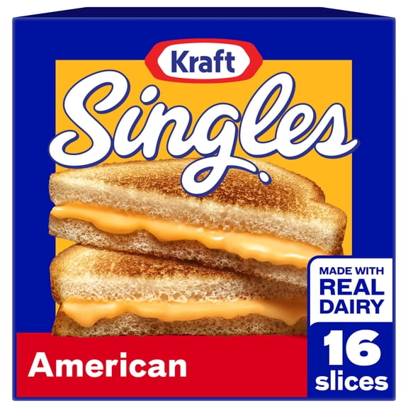 Kraft Singles American Slices, 16 Count Pack