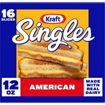 Kraft Singles American Cheese Slices, 16 Ct Pk
