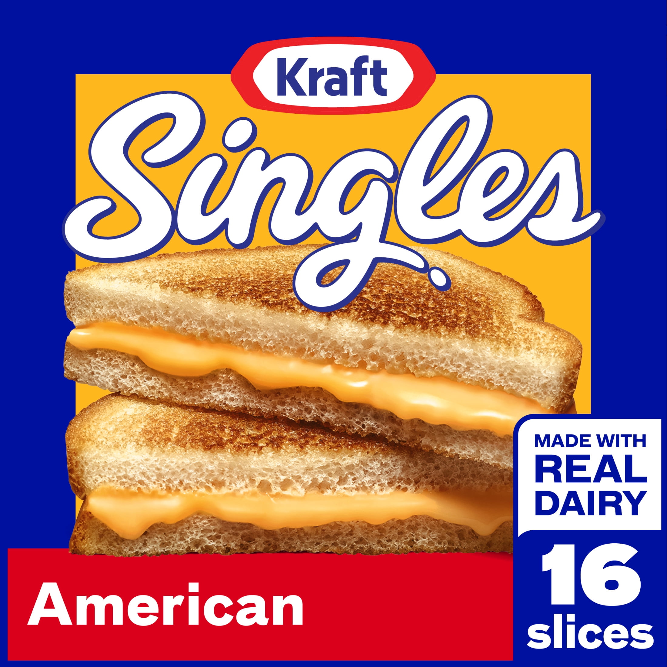 Kraft Singles American Slices, 16 ct Pack