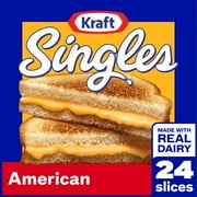 Kraft Singles American Slices, 24 ct Pack