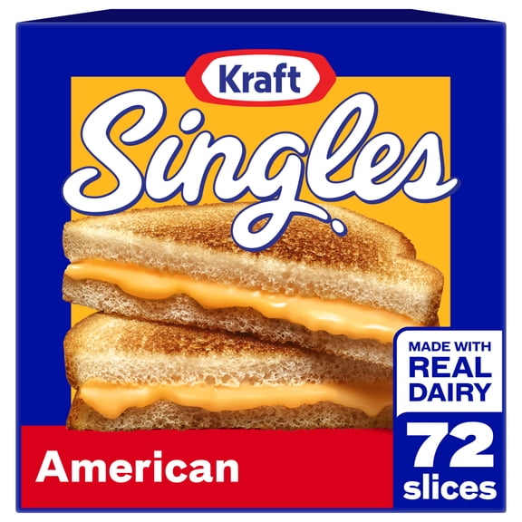 Kraft Singles American Slices, 72 Count Box