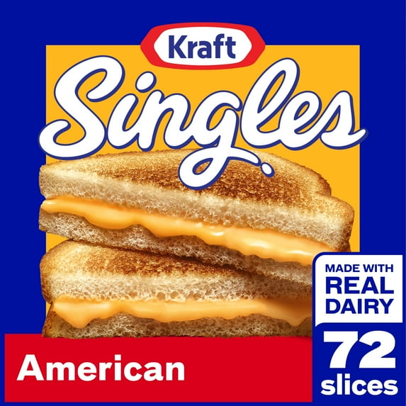Kraft Singles American Slices, 72 ct Box