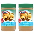 thumbnail image 1 of Kraft Smooth Light Peanut Butter, 500g (2 Pack), 1 of 6