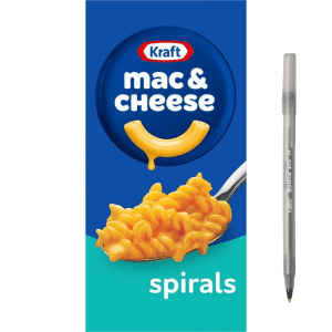 Kraft Spirals Original Mac N Cheese Macaroni and Cheese Dinner