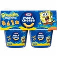 thumbnail image 1 of Kraft Spongebob Shapes Mac & Cheese Microwaveable Cups - 7.6oz / 4ct, 1 of 5