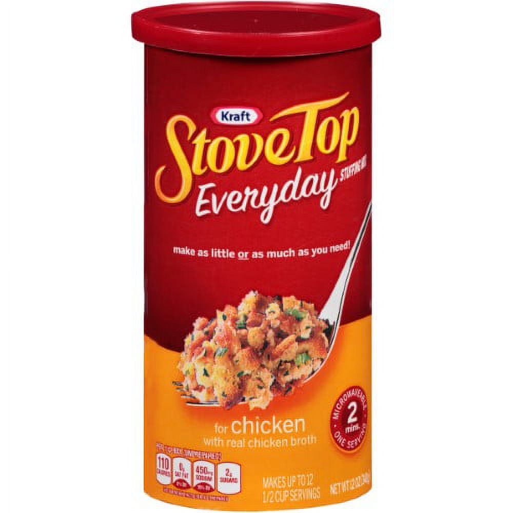 Kraft Stove Top Everyday Chicken Stuffing Mix for Chicken (Pack of 4)