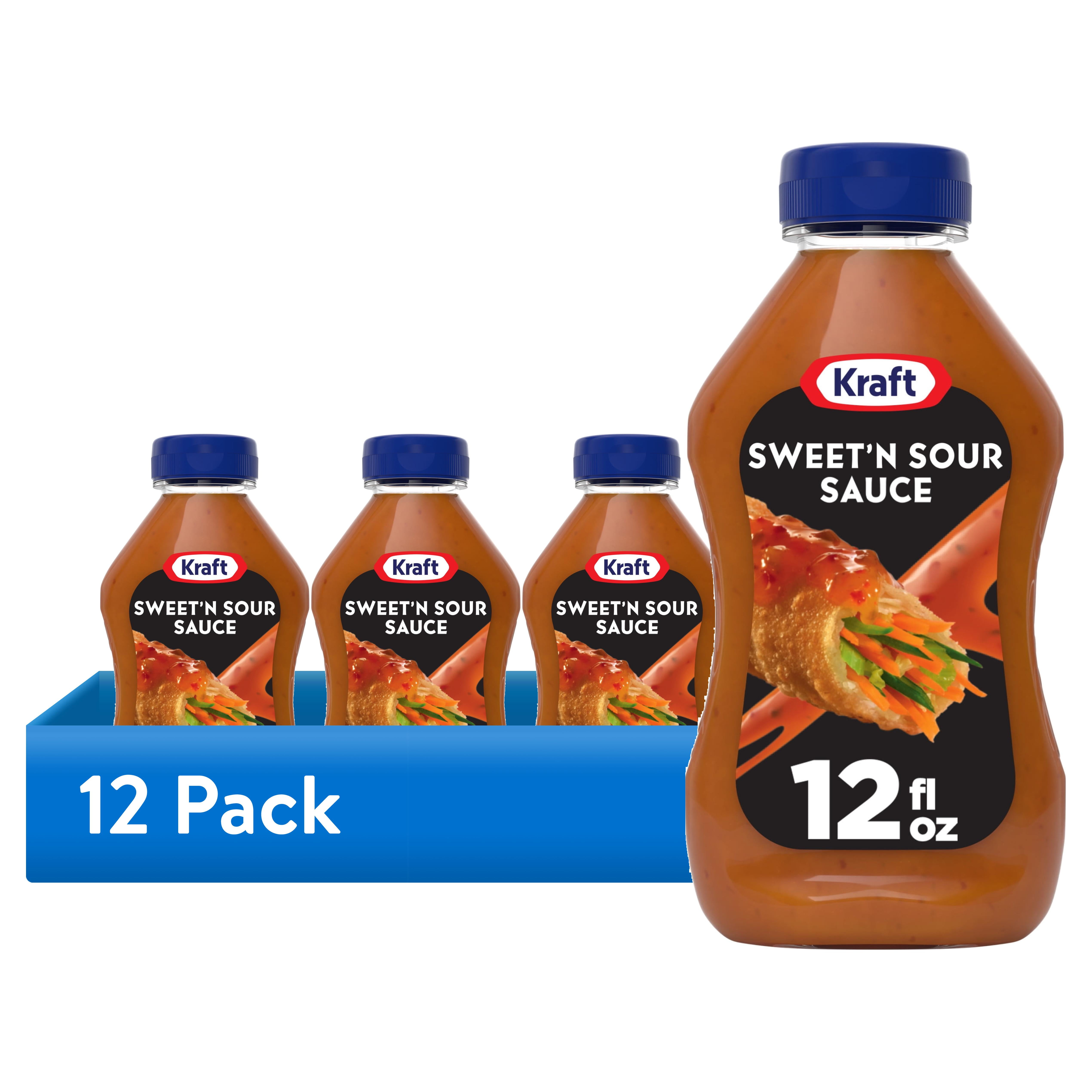 (12 pack) Kraft Sweet 'n Sour Sauce, 12 fl oz Bottle