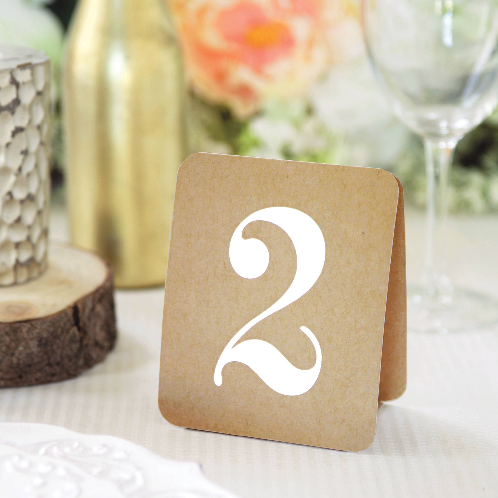 Kraft Table Numbers