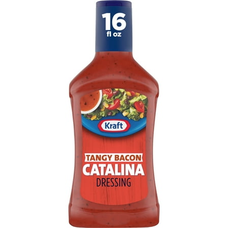 Kraft Tangy Bacon Catalina Dressing, 16 fl oz Bottle