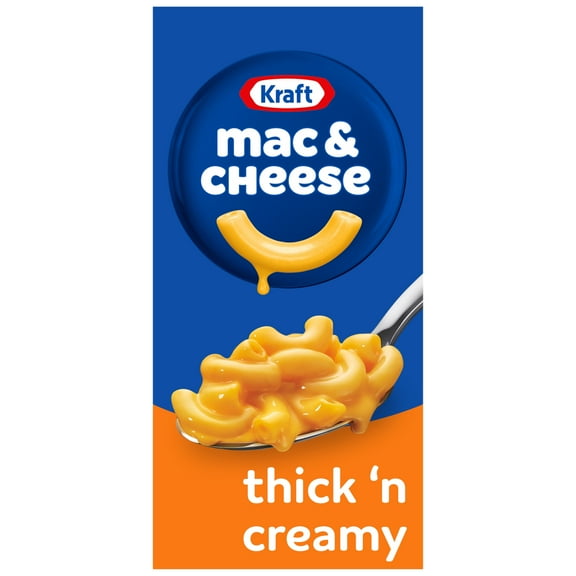 Kraft Thick 'n Creamy Mac N Cheese Dinner, 7.25 oz Box, Shelf-Stable