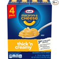 thumbnail image 1 of Kraft Thick n' Creamy Macaroni and Cheese Dinners, 7.25 oz. Boxes (24 ct, 6 packs of 4), 1 of 1
