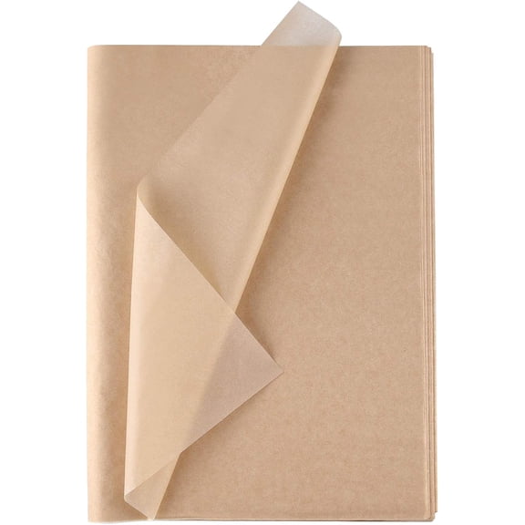 Kraft Tissue Paper Bulk Brown Wrapping Paper for DIY Crafts Decor