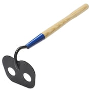 Kraft Tool Co 6-1/2 In. X 4-3/4 In. Heavy-Duty Mortar Hoe With 18 In. Wood Handle