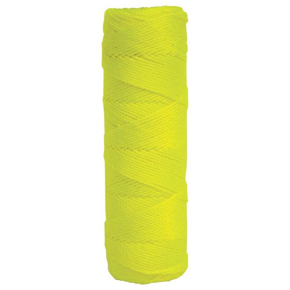 Kraft Tool Co Fluorescent Orange Braided Mason's Line - 250 Ft. Tube