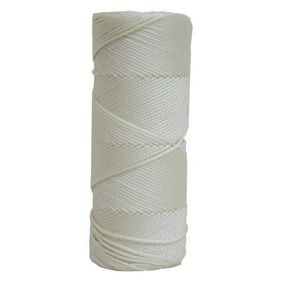 Kraft Tool Masons Line,500 ft,Braided Nylon,White BC340