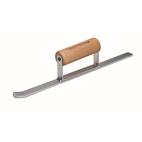 Kraft Tool BL215 14"x1/2" Half Round Convex Sled Runner w/Wood Handle