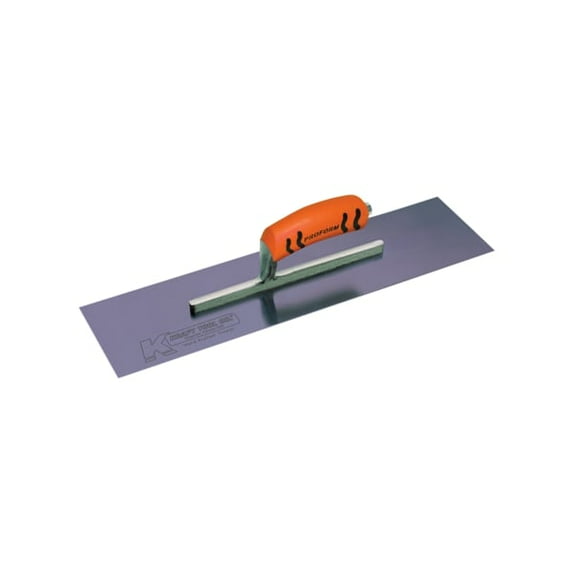 Kraft Tool Blue Steel Trowel-5 Rivets, 14"x4