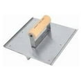 thumbnail image 2 of Kraft Tool Co- 6" X 4-1/2" 1/4"R Edger Safety Step Edger/Groover With Wood Handle 2 of 9