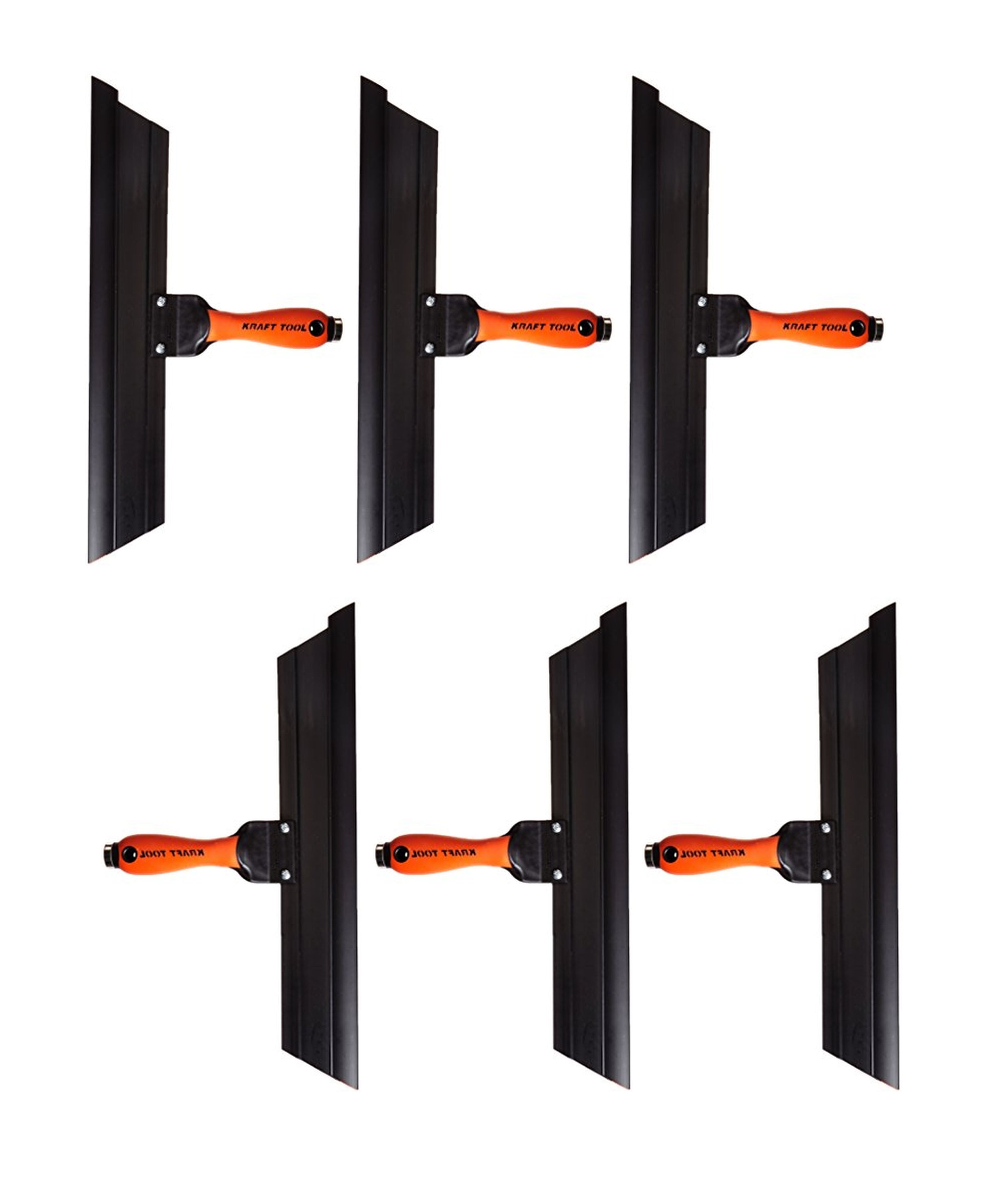 Kraft Tool Co. GG244 18 in. Squeegee Trowel 6 Pack Walmart