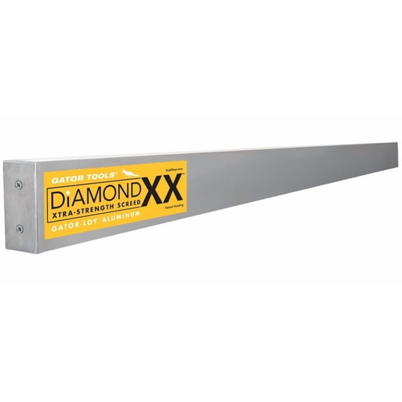 Kraft Tool Co Gator Tools 16 Ft X 1-1/2 Inch X 3-1/2 Inch Diamond Xx Aluminum Screed