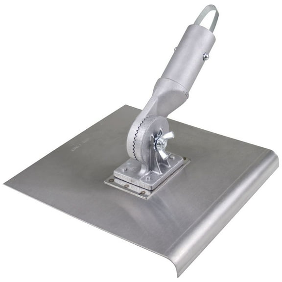 Kraft Tool Concrete Edger Walking 8" x 8" x 3/8" Radius w/Button Handle Bracket