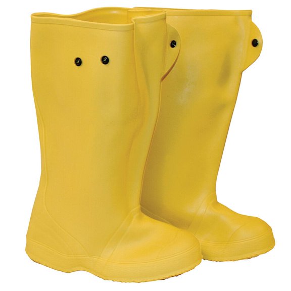 Kraft Tool Co 16 Inch Yellow Over-The-Shoe Construction Boots Size 11