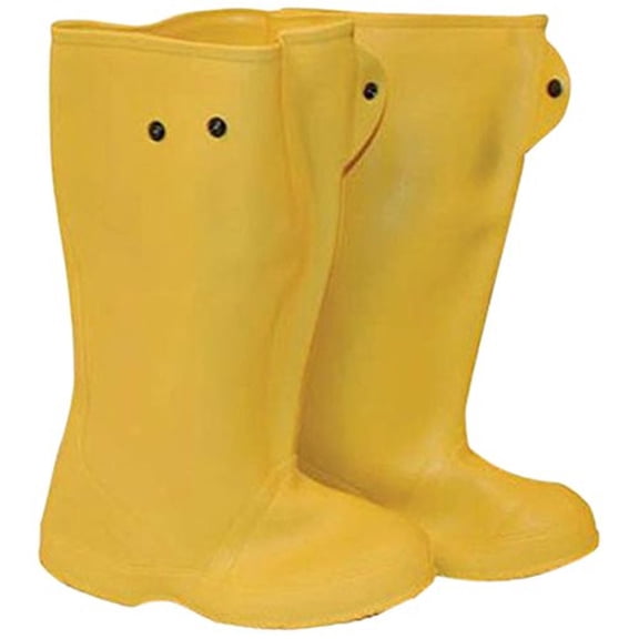 Kraft Tool Co 16 Inch Yellow Over-The-Shoe Construction Boots Size 13