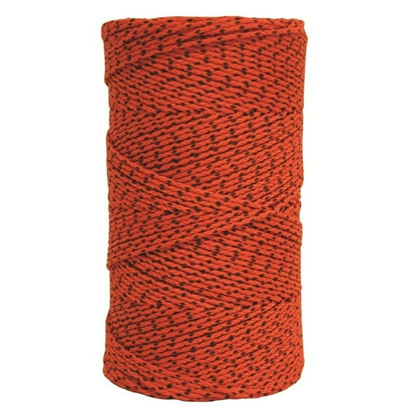 Kraft Tool RO686 Super Tough Bonded Braided Nylon Line Orange & Black - 685'