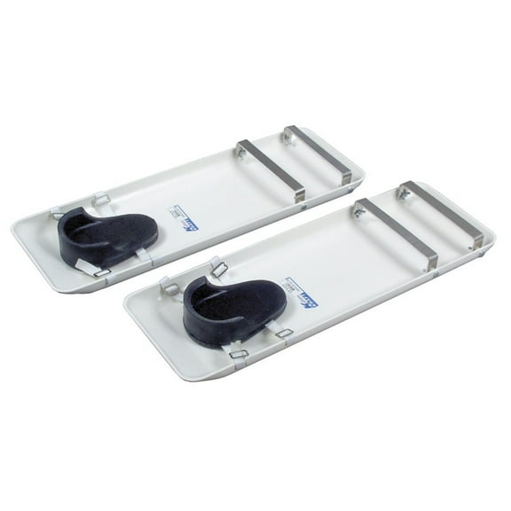 Kraft Tool Co 30 In. X 10 In. Polystyrene Concrete Sliders (Pair)