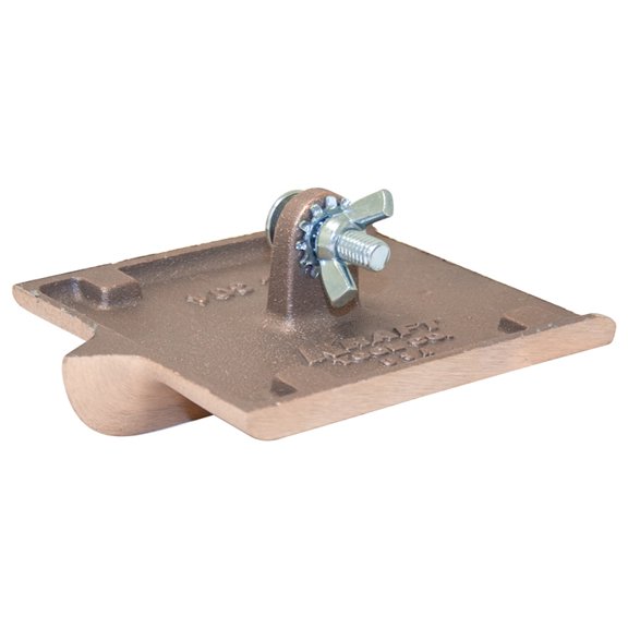 Kraft Tool Concrete Groover,Bronze,3/8 in Radius CC304-01