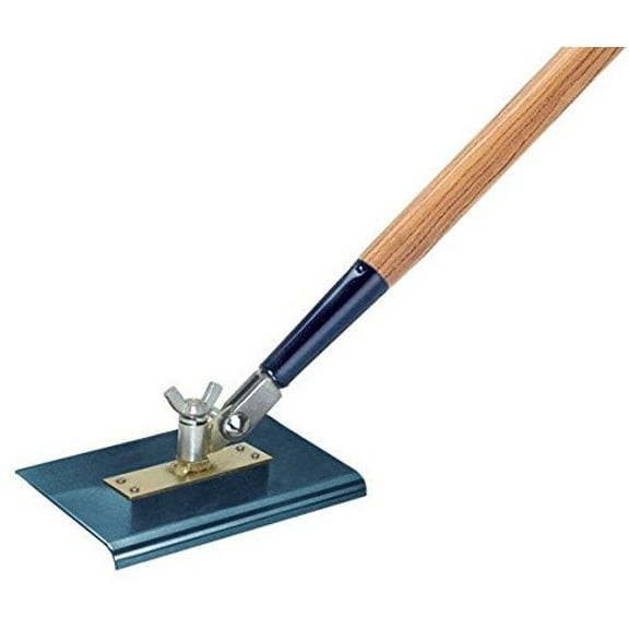 Kraft Tool Co 9 In. X 4 In. 1/2 In. R Blue Steel All-Angle Walking Edger