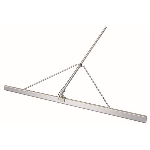 Kraft Tools CC714 10'x2"x4" Magnesium Super Flat Paver's Straightedge w/10' Handle, Braces & Bracket